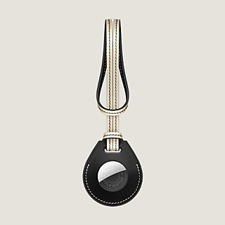Apple AirTag Hermès bicolor bag charm | Hermès Australia
